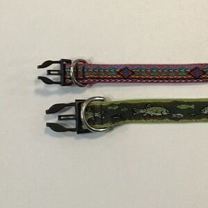 Lupine Dog Collars - Aztec & Fish